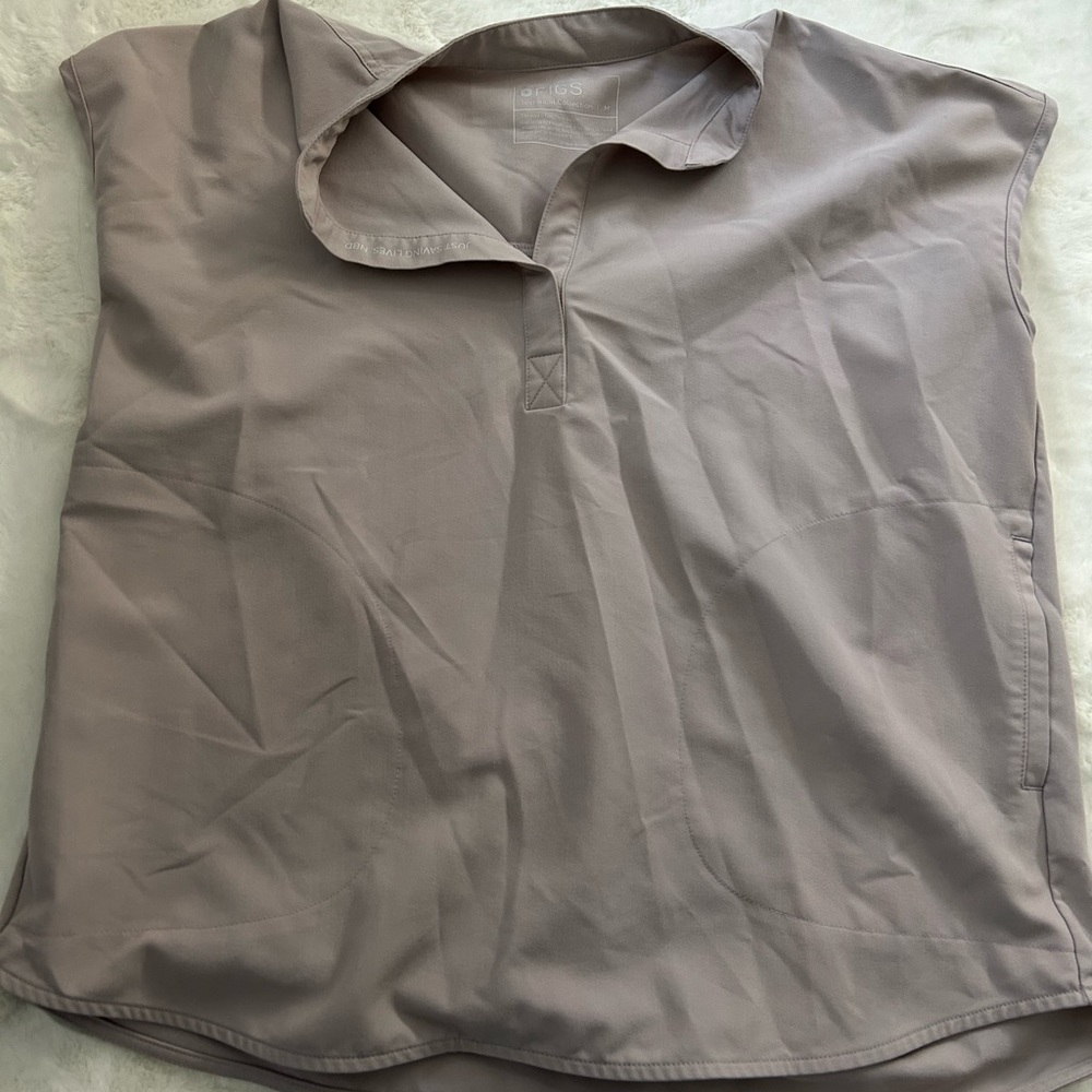 Figs medium Rafaela top in slate